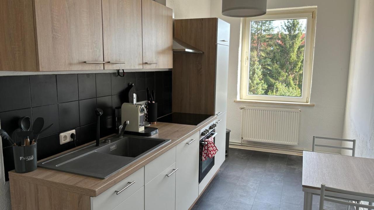 Bitterfelder Cityapartment Im Dichterviertel Dış mekan fotoğraf